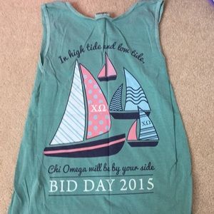 Chi omega tank
